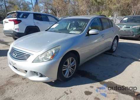 2013 Infiniti G37X from USA, damaged, VIN JN1CV6AR2DM770216